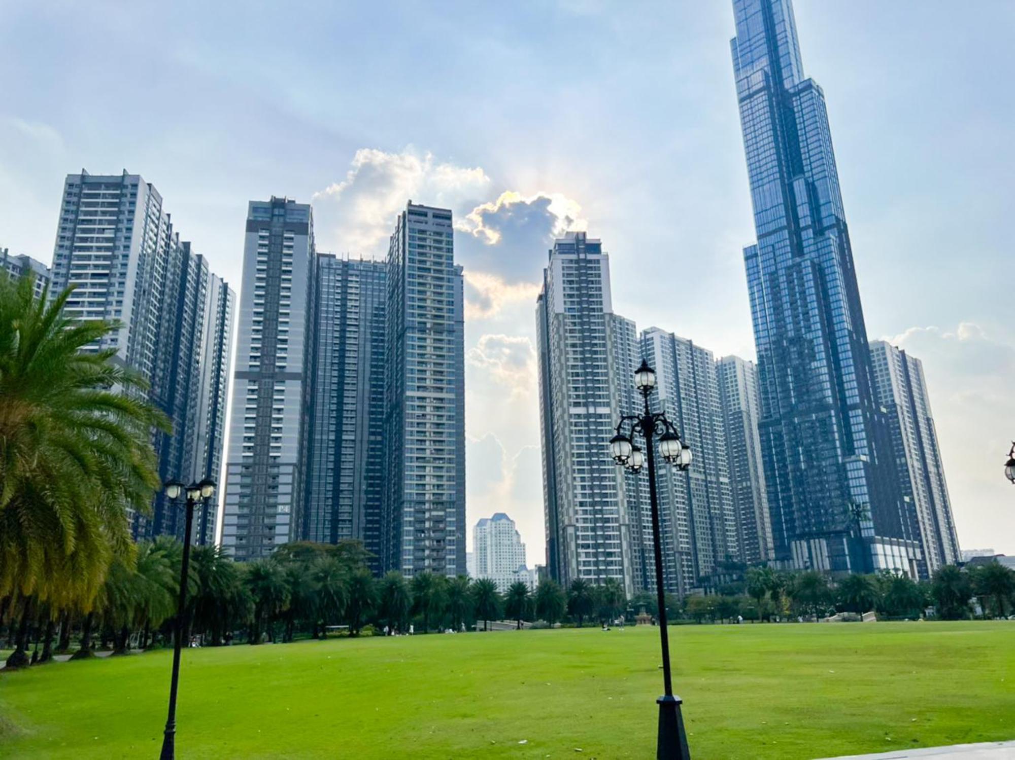 Sky Park Apartment - Vinhomes Central Park Ho Chi Minh-byen Eksteriør bilde