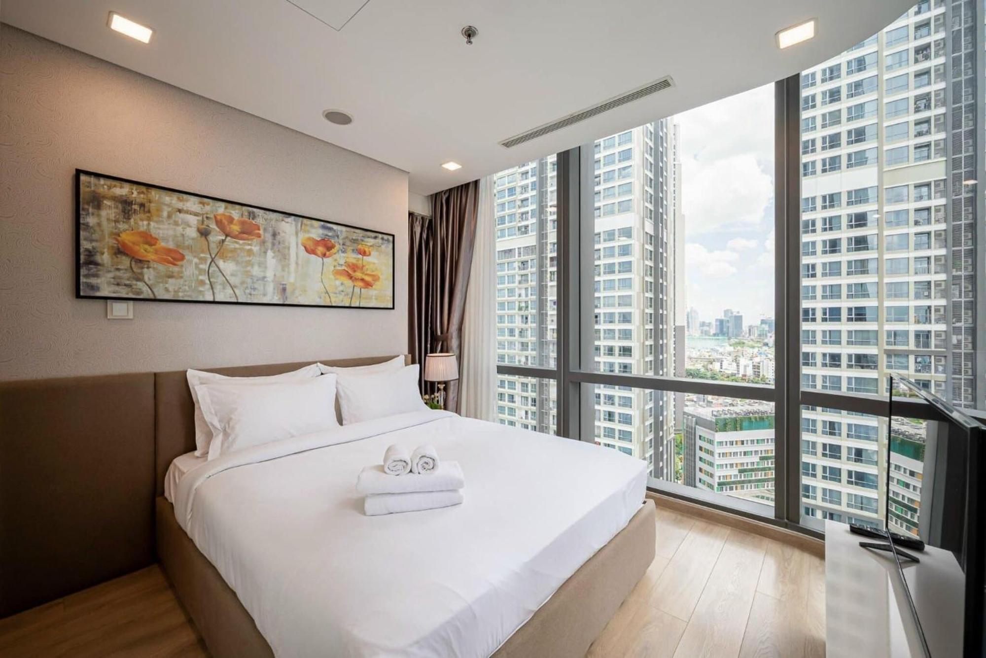 Sky Park Apartment - Vinhomes Central Park Ho Chi Minh-byen Eksteriør bilde