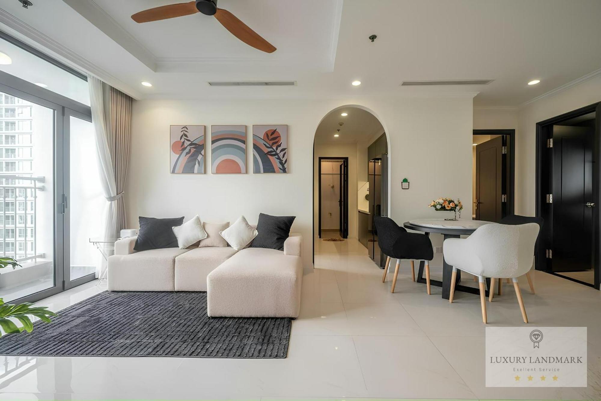 Sky Park Apartment - Vinhomes Central Park Ho Chi Minh-byen Eksteriør bilde
